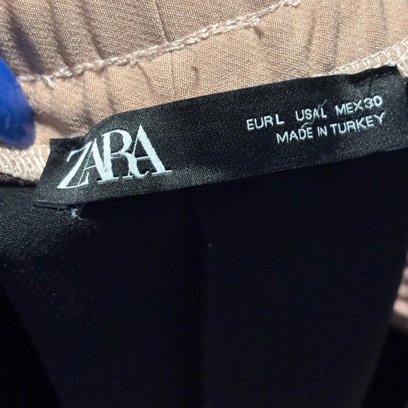 women’s Large Black Jogger Pants with Pink and White Stripes - Picture 6 of 6